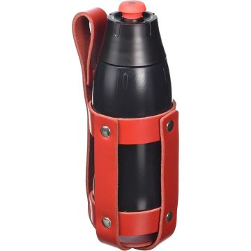 Mister B Leren Glijmiddel Fles Houder - Rood-mister-b-leren-flessenhouder-rood.jpg