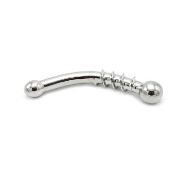 Kiotos Steel Stalen Dildo Twisted - 21 cm