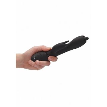 Nilo  Rabbit Vibrator - Zwart