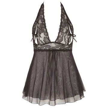 Uitlopende Babydoll met Open Cups