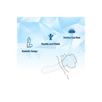 Realistische Mini Dildo Met Zuignap 10 cm