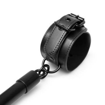 Hog Tie Cross Bar met Boeien - Zwart