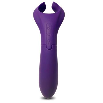 Dubbele Vibrator Special Tie - Paars