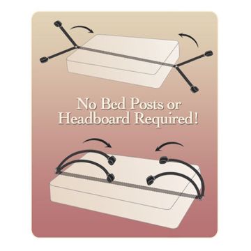 Fetish Fantasy Bed Restraint Bondage Kit