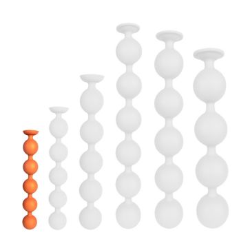 Anal Beads Bulby Butt S - Oranje