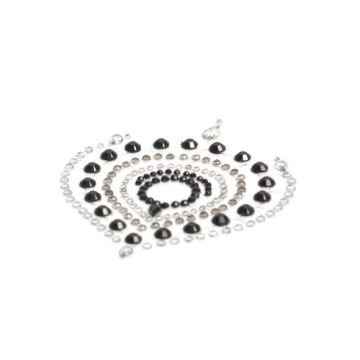 Bijoux Indiscrets - Flamboyant Zwart & Zilver