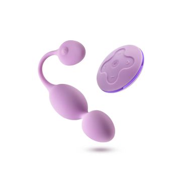 Blush Wellness Vibrerende Kegel Ballen Raine met Afstandsbediening - Roze