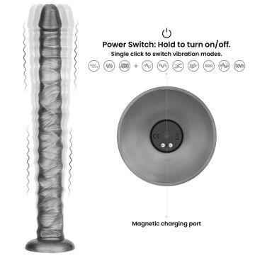Kingsize Vibrator Vibrax Slider 40 cm