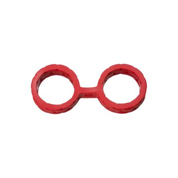 Rode Bondage Silicone Handboeien - Large-rode-bondage-silicone-handboeien-large.jpg