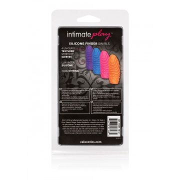 Siliconen Vinger Sleeves - Swirls