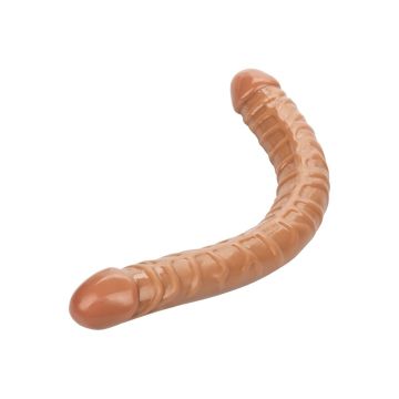 Dubbele Dildo Size Queen 43 cm - Bruin
