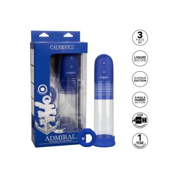 Admiral Oplaadbare Pompset - Blauw