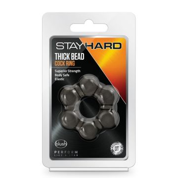 Cockring Stay Hard met Beads