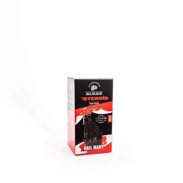 All Black Steroid Fisting Dildo Hail Mary Zwart - 23 cm