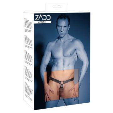 Leren Heren String met Anaal Dildo