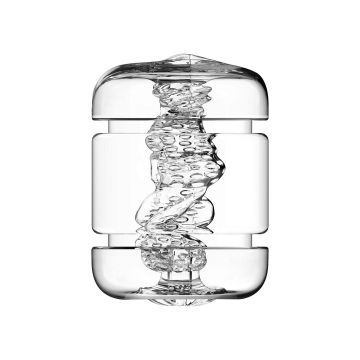 Masturbator Crystal Clear Vagina & Anus