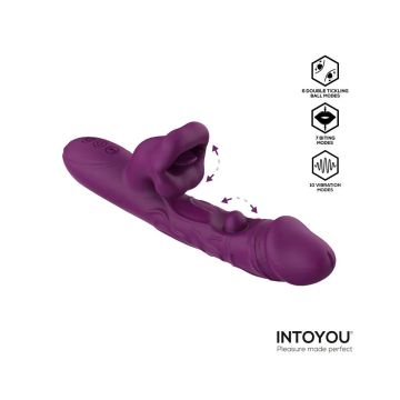 Bella Triple Motor Vibrator - Paars