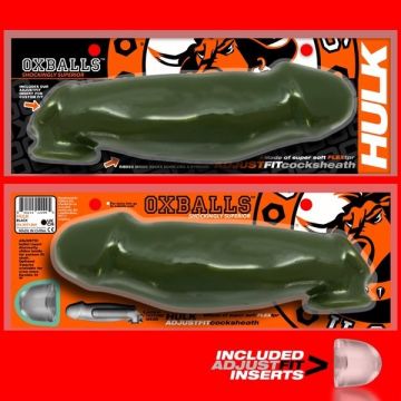Penissleeve Hulk Gargantic Oxballs - Groen