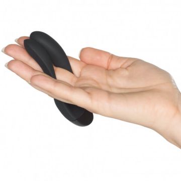 Satisfyer - Candy Cane Vinger Vibrator Zwart
