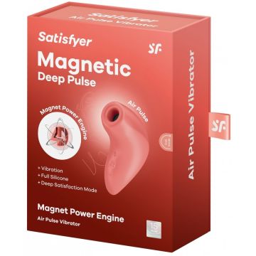 Satisfyer Magnetic Deep Pulse - Oranje