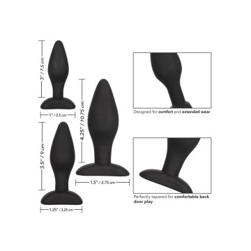 Buttplug Set  - Silicone Anal Exerciser Kit