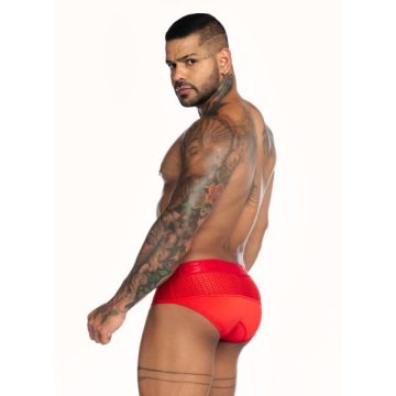 GIGO Brief - Stretch Red
