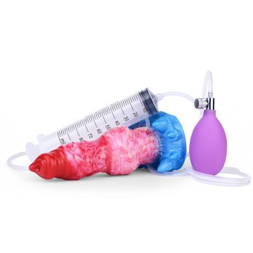 Kiotos Monstar Opblaasbare & Spuitende Dildo BigsquirtCock - 24 cm