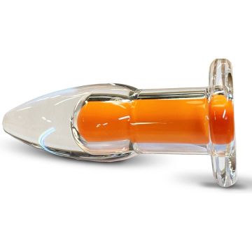 Vibrerende Glazen Buttplug X-Men 10 Speeds