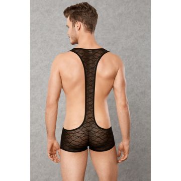 Doreanse Kanten Body - Zwart