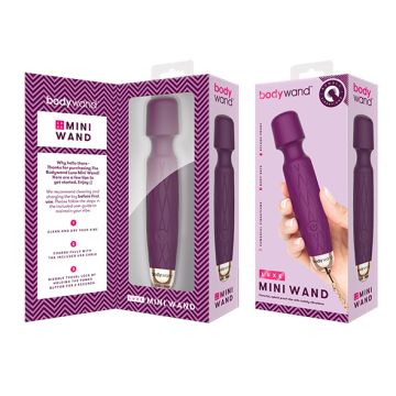 Mini USB Wand Vibrator - Paars