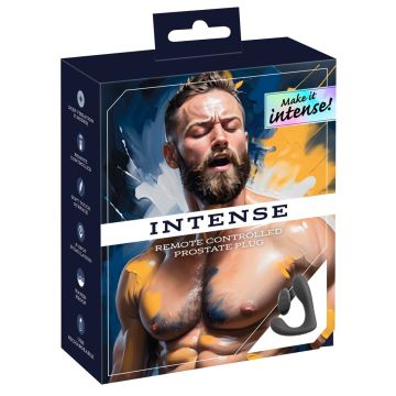 Prostaat Buttplug Intense RC - Zwart