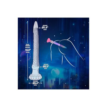 Monster Dildo NMC Glow In The Dark - 42 cm