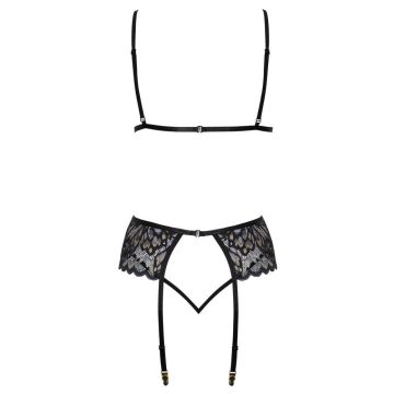 Kissable Sexy Lingerie Set - Zwart
