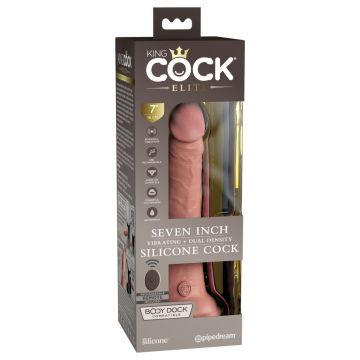 Realistische Vibrator 2 Density 21 cm