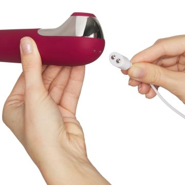 Satisfyer - Dual Love Air Pulse Vibrator Rood