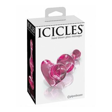 Glazen Anaal Plug - Icicles No. 75