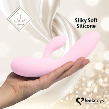 FeelzToys - Lea Rabbit Vibrator Roze 