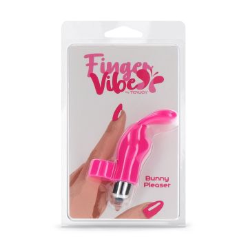 Vinger Vibrator Bunny Pleaser - Roze