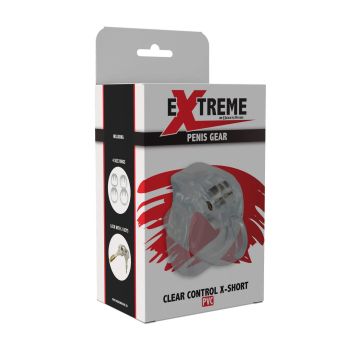 Peniskooi Hidden Desire Clear Control Cock Cage X-Short