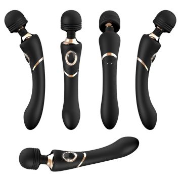 Cleopatra Wand Massager - Zwart
