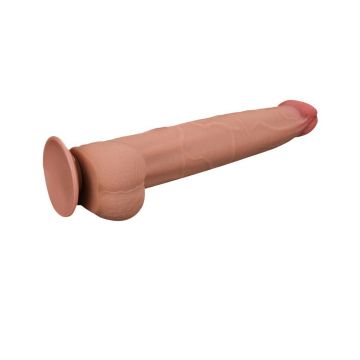 Realistische Dildo Sliding Skin 34 cm