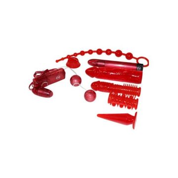 Vibrator Set Red Roses