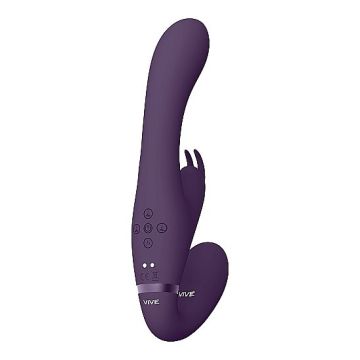 Strapless strap-on Vibrator Suki - Paars