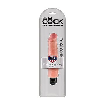King Cock Stiffy Realistische Vibrator 21 cm