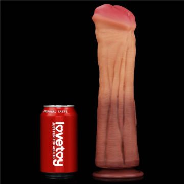 Realistische Dubbellaagse Dildo 12 Inch