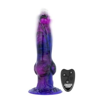 Mythical Mates Stotende Alien Vibrator Arcane Probe met Afstandsbediening - 24 cm