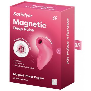 Satisfyer Magnetic Deep Pulse - Roze