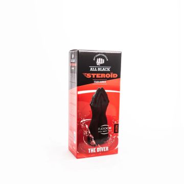 All Black Steroid The Diver Zwart - 34,5 cm