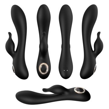 Cleopatra Rabbit Vibrator - Zwart