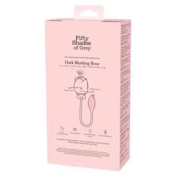 Fifty Shades of Grey Pulsator en Vibrerend Ei Dark Blushing Rose
